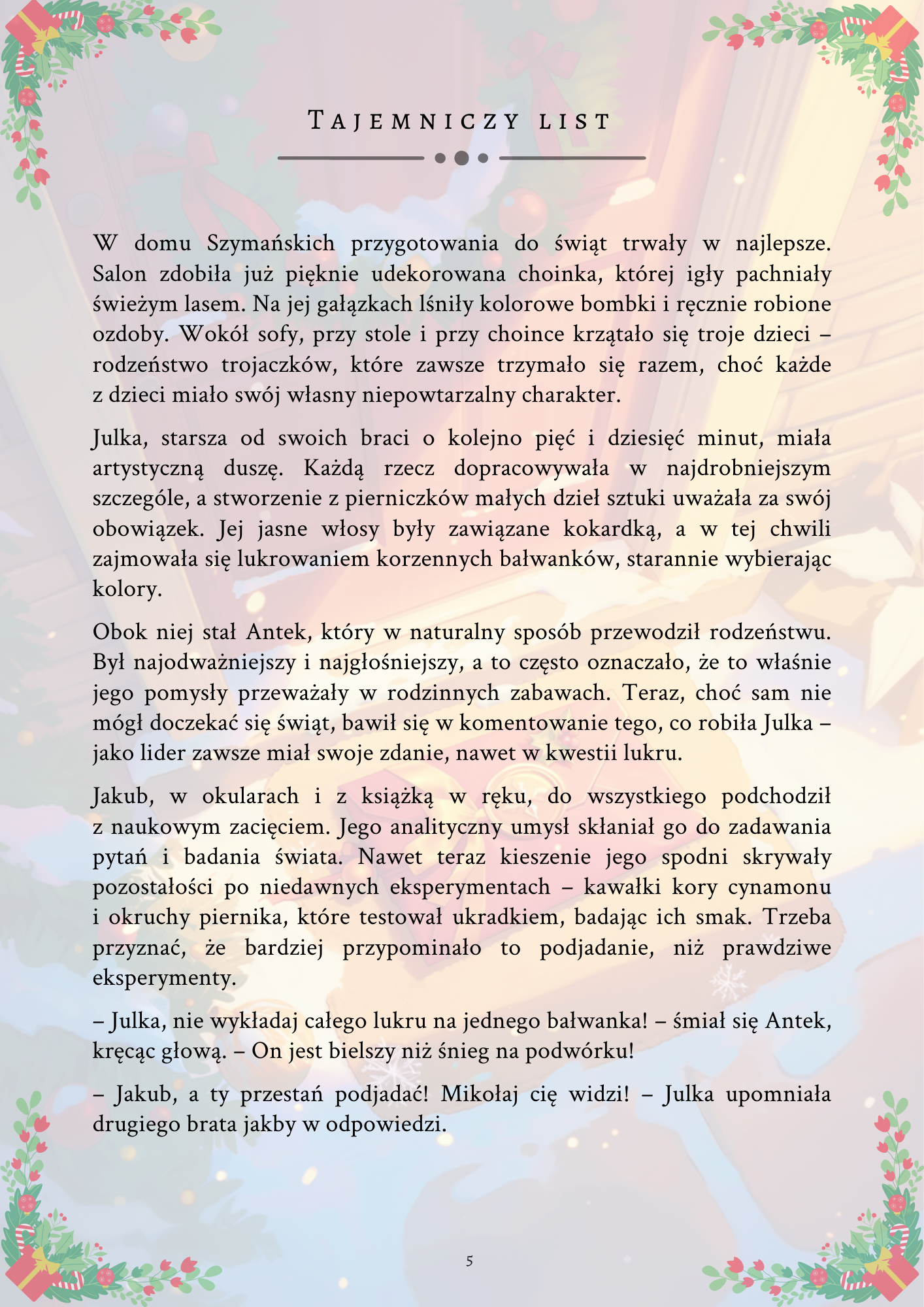 Świąteczna misja Szymańskich